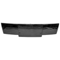 Replacement Black Gloss/Primed ABS Plastic Front License Plate Bracket
