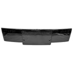 Replacement Black Gloss/Primed ABS Plastic Front License Plate Bracket