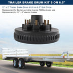 Hub Drum Kits for 7 Electric Brake (12" x 2")