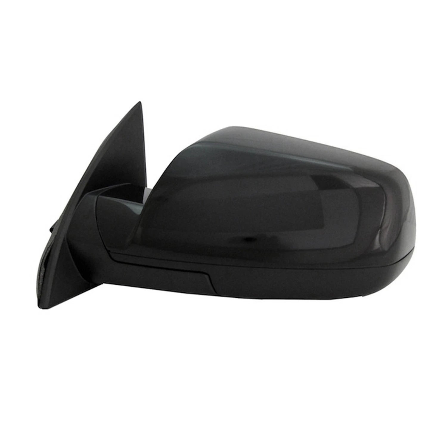 Replacement Ready to Paint Driver Side Power Door Mirror w/Convex Insert