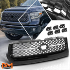 Standard Type Silver Honeycomb Mesh Grille for Toyota Tundra (2018–2021)