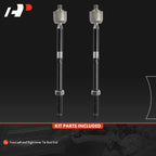 2X Front Inner Tie Rod End for Ford Escape (2013-2019)