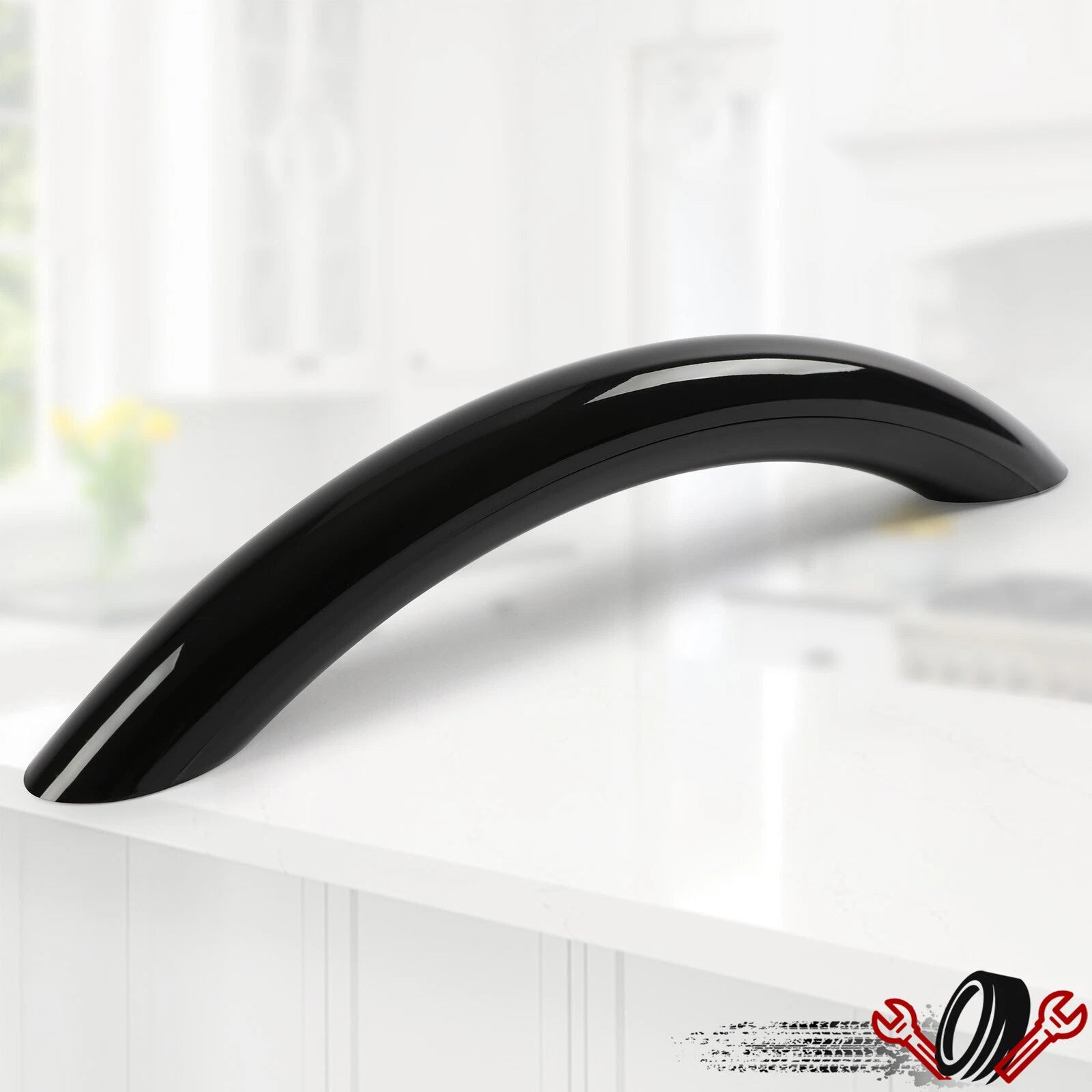 Microwave Door Handle for Whirlpool Microwave (Compatible)