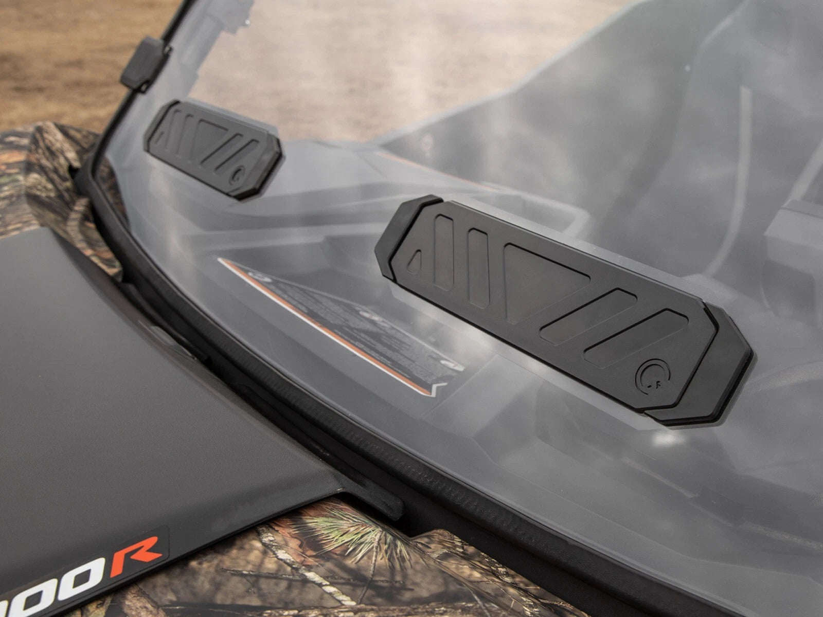 Scratch Resistant Vented Windshield for Can-Am Maverick Trail (2018–2023)