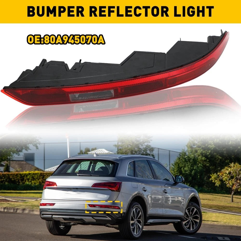 Rear Bumper Reflector Light for Audi Q5 (2018–2021) - RH Tail Brake Lamp