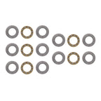 Set of 5 Miniature Axial Ball Bearings F8144M 8x14x4mm for Tools