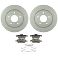 Bosch Rear Disc Brake Rotors & Ceramic Pads Kit for Mazda 3 (2009)