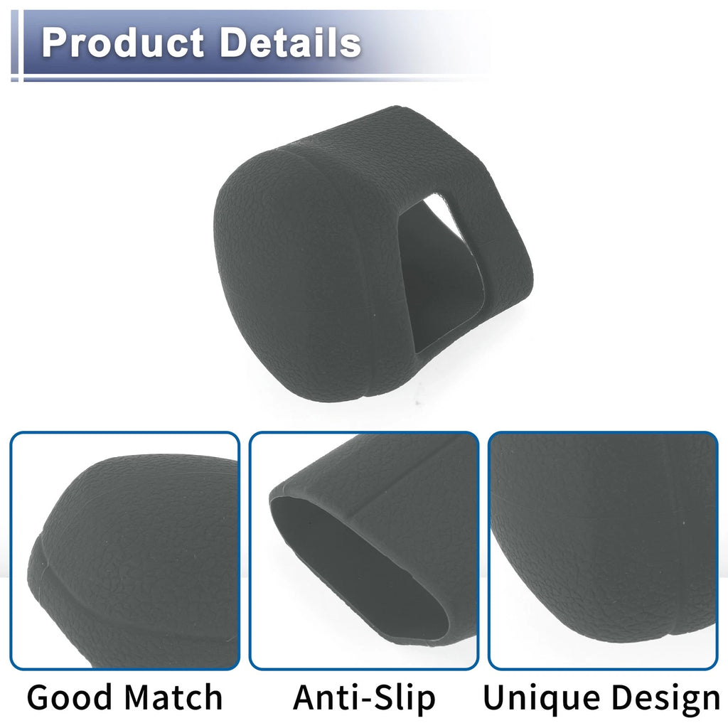 1 Pc Gear Shift Knob Cover for Toyota Camry (2018–2024) Grey Silicone