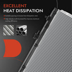 Radiator with Trans Oil Cooler for Kia Sedona (2011–2014)