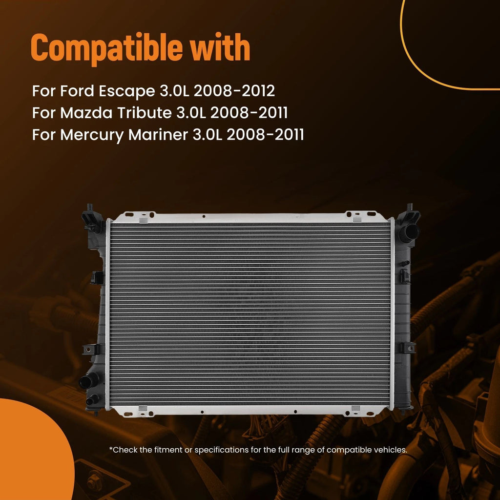 Aluminum Core Radiator for Ford Escape 3.0L (2008–2012) 8L8Z8005B 13041