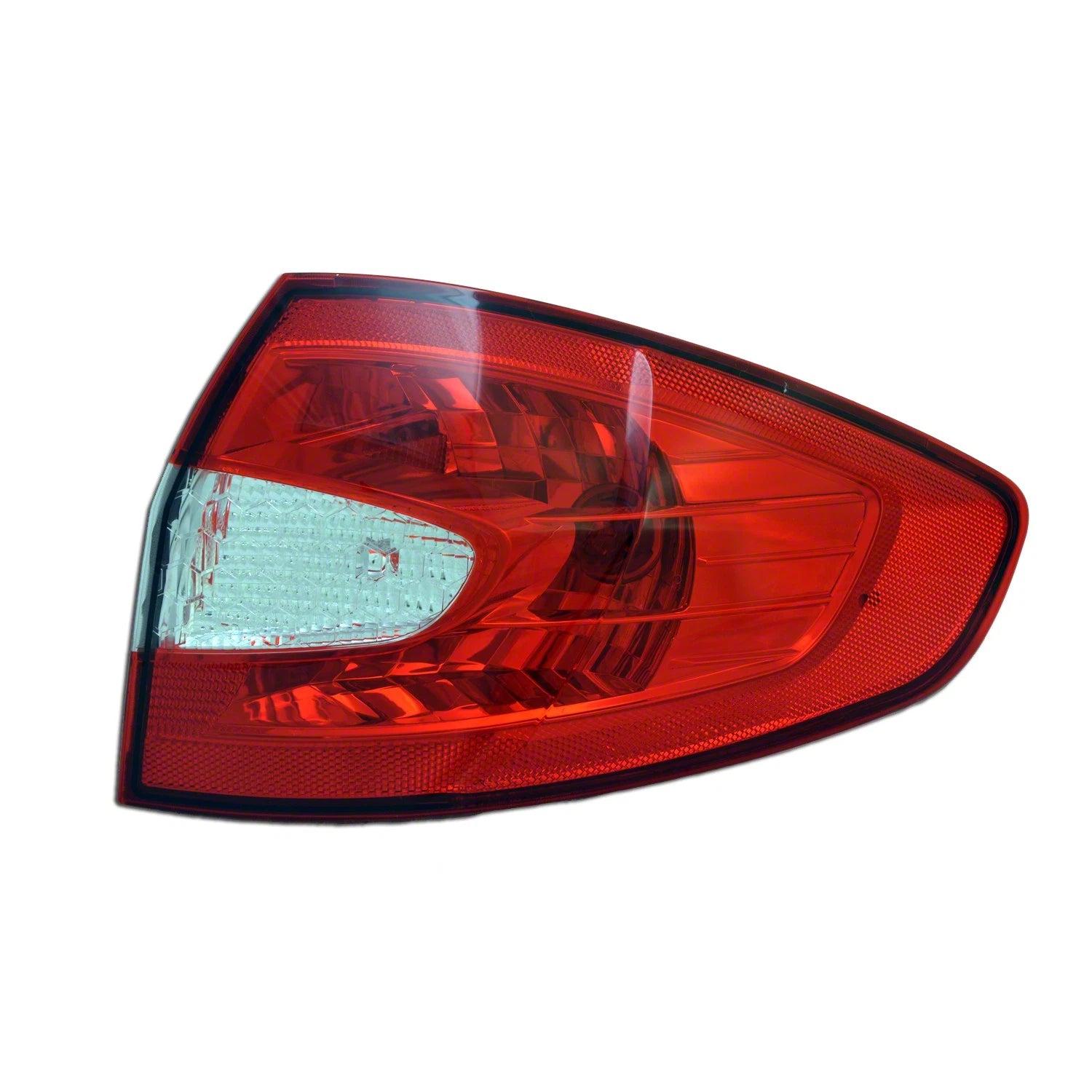 Replacement Passenger Side Outer Tail Light Assembly for 2011-2013 Ford Fiesta