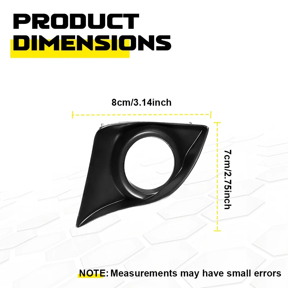 Set of 2 Front Fog Light Covers for Lexus IS250 IS350 (2011â2013)