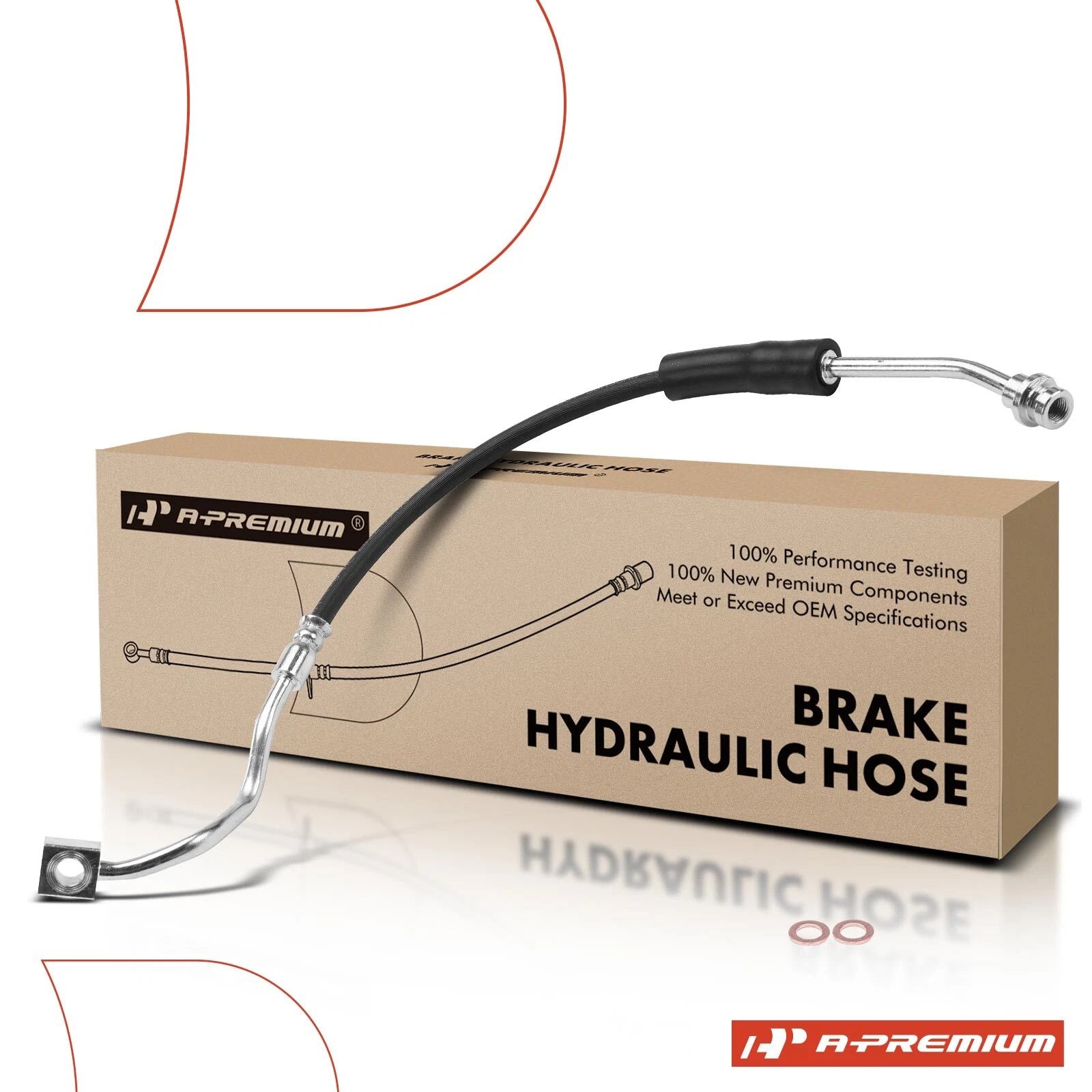 Front Right Brake Hydraulic Hose for Chevy Colorado GMC Canyon (2004–2012)