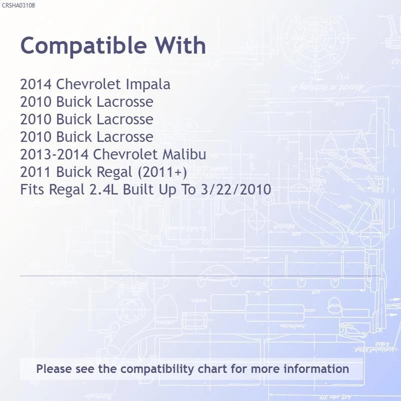 Replacement Dual Fan Assembly Repair for 2014 Chevrolet Impala (2014–2014)