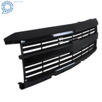 Factory Style Black Grille for Chevy Silverado 2500 HD 3500 HD (2015-2019)