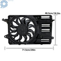 Radiator Cooling Fan Assembly for Chevrolet Malibu (2021–2022)