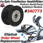 Wheel Replacement Roller for Epic FreeMotion Proform NordicTrack GoldsGym (340773)