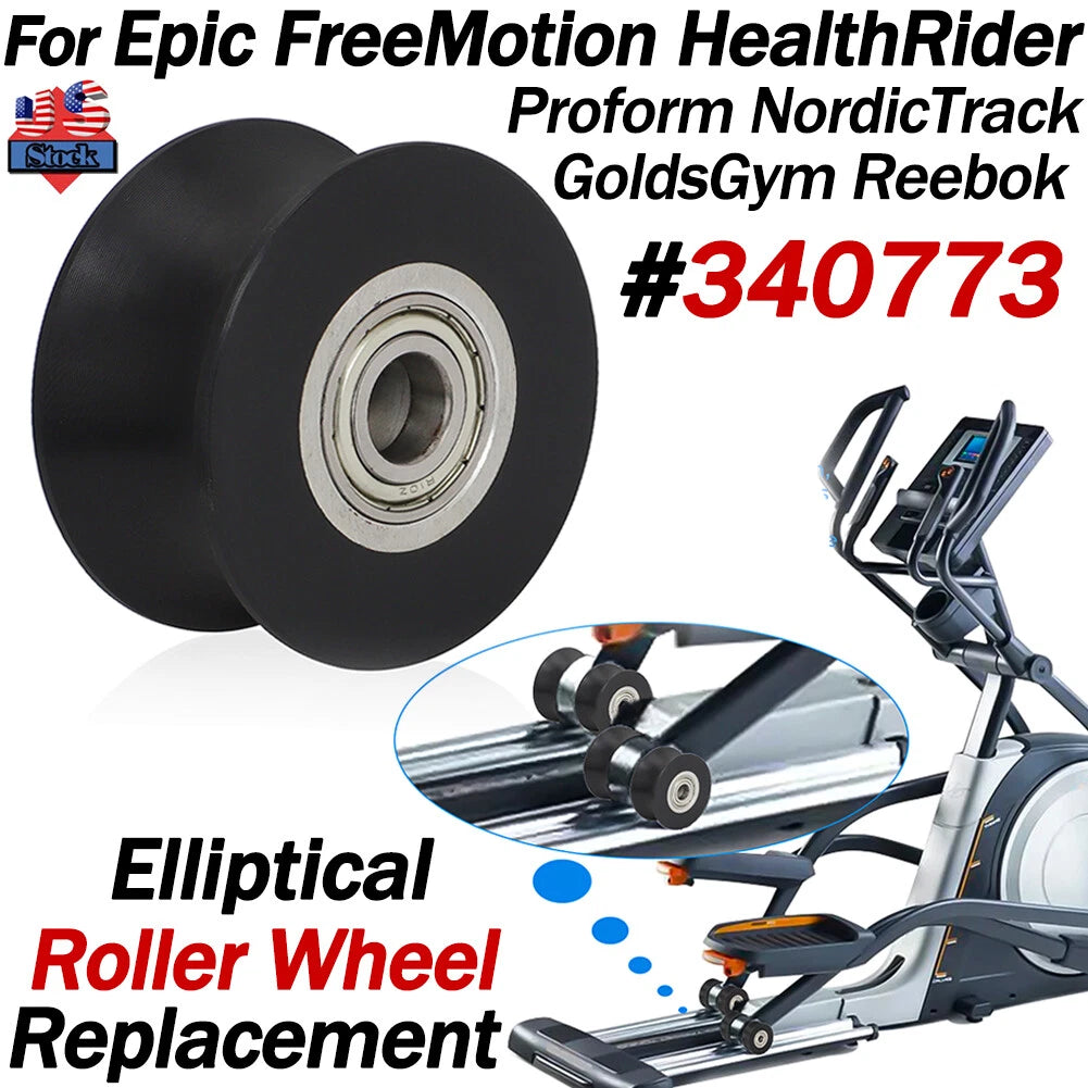 Wheel Replacement Roller for Epic FreeMotion Proform NordicTrack GoldsGym (340773)