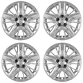 18' Screw-on Chrome Wheel Cover Hubcaps for 2014-2017 Chevy Impala
