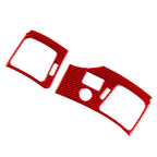 Carbon Fiber Red Interior Side Air Vent Cover Trim for Cadillac CTS (2008-2013)