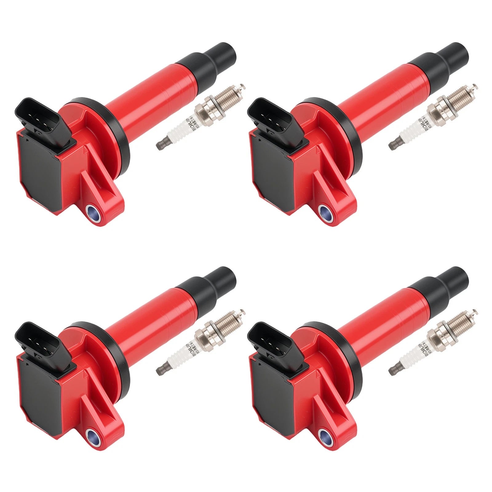 4X Ignition Coils + Spark Plugs for Pontiac Vibe 1.8L (2003–2008)