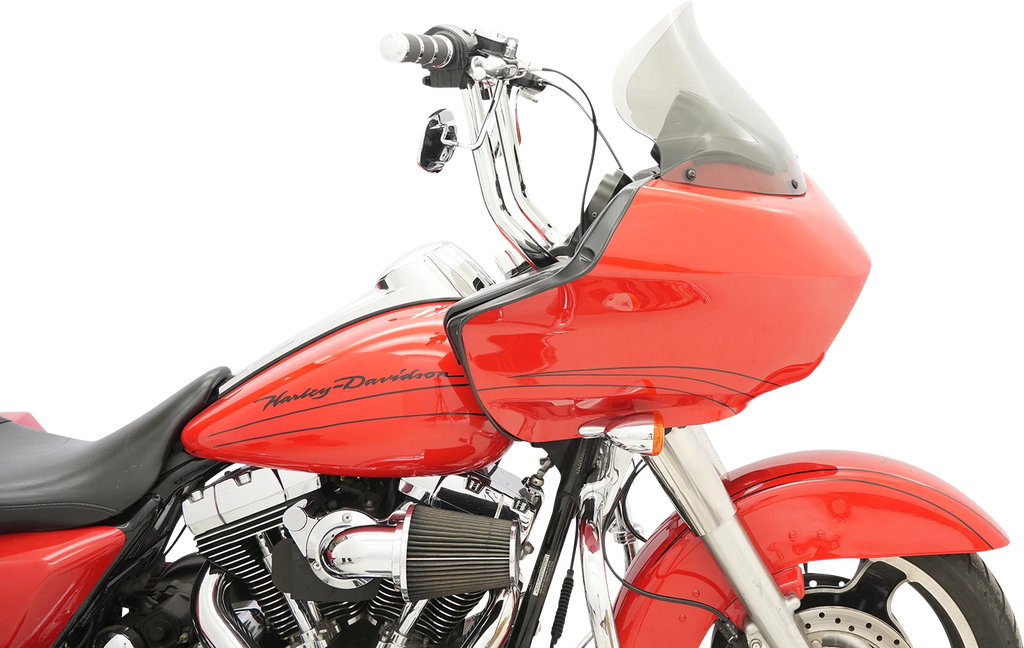 12" Tinted Flare Windshield for Harley-Davidson FLTR (KWW-01-0620-T)