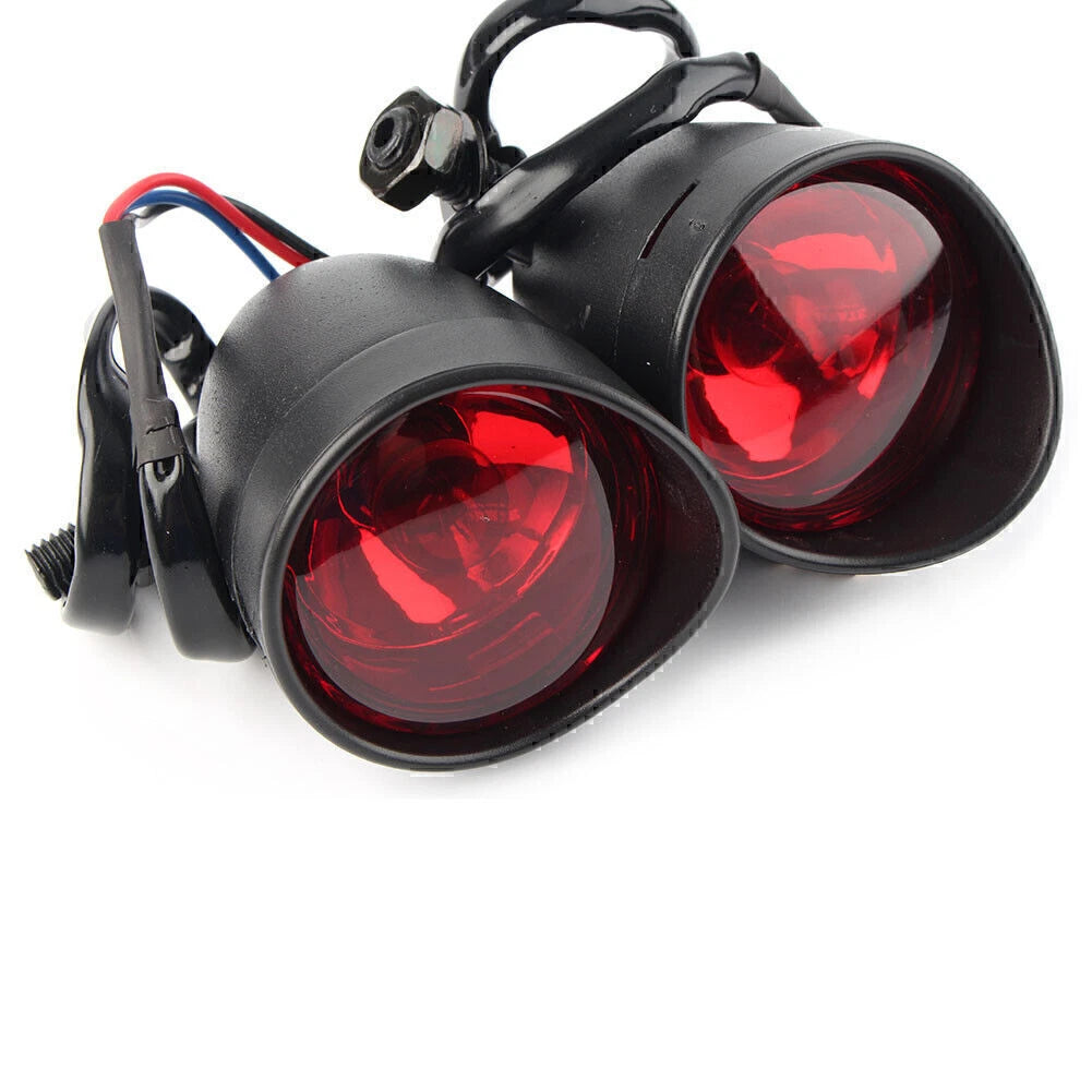 2X 12V 2.5" Round LED Turn Signal Light for Motorcycle (Universal)