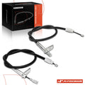 2X Rear Parking Brake Cables for Mercedes-Benz W203 C230 C209 A209 (2000–2007)