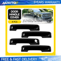 Gloss Black Door Handle Covers for Ford F150 (2021–2024)