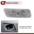 Front Left Washer Nozzle Cover for Lexus GX460 (2010-2013) Black