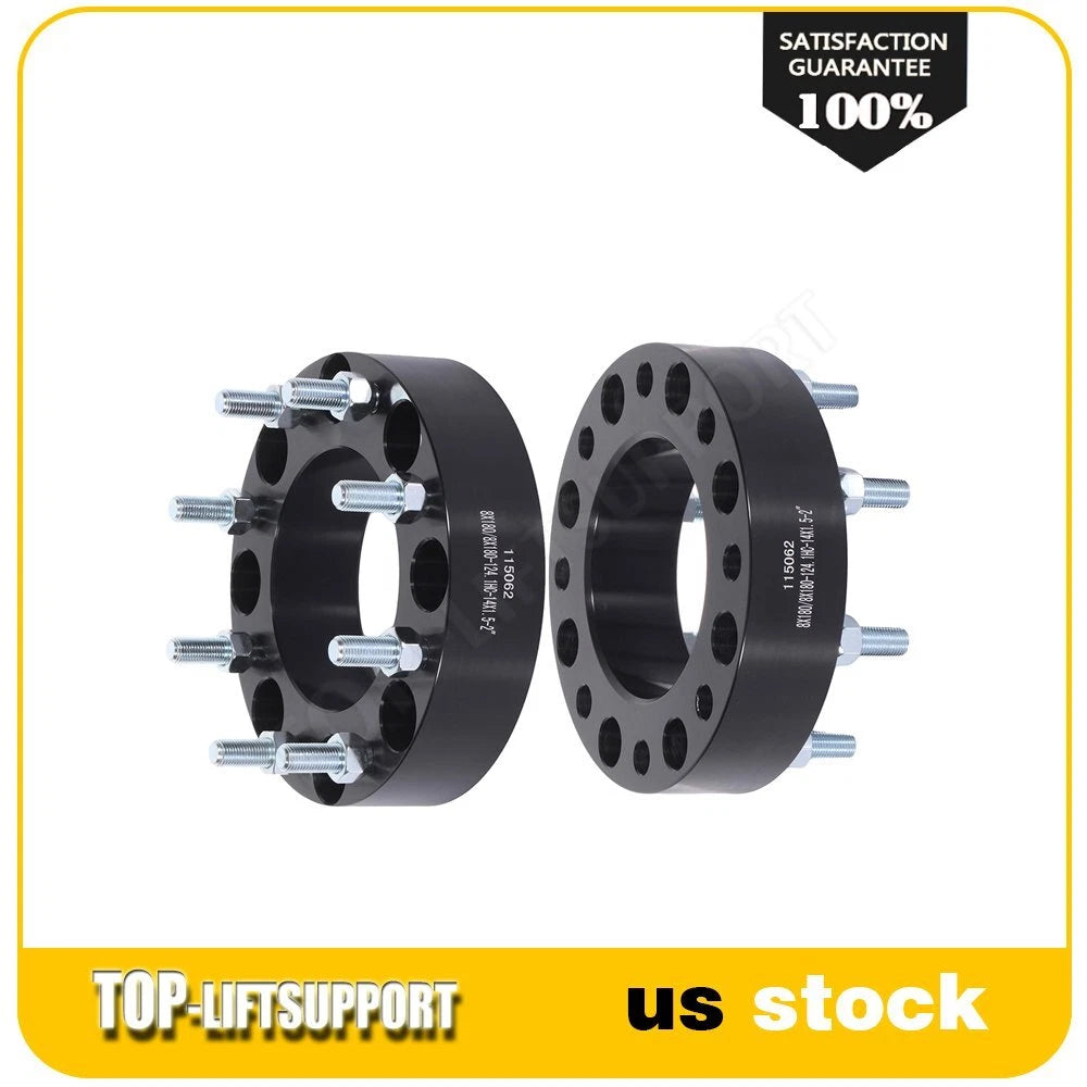 2X 2 Inch Wheel Spacers for GMC Sierra Chevy Silverado 2500 3500 HD