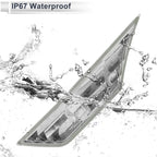 Left Side Marker Light Cover for Honda Civic (2016-2021) - 1 x Clear Lens