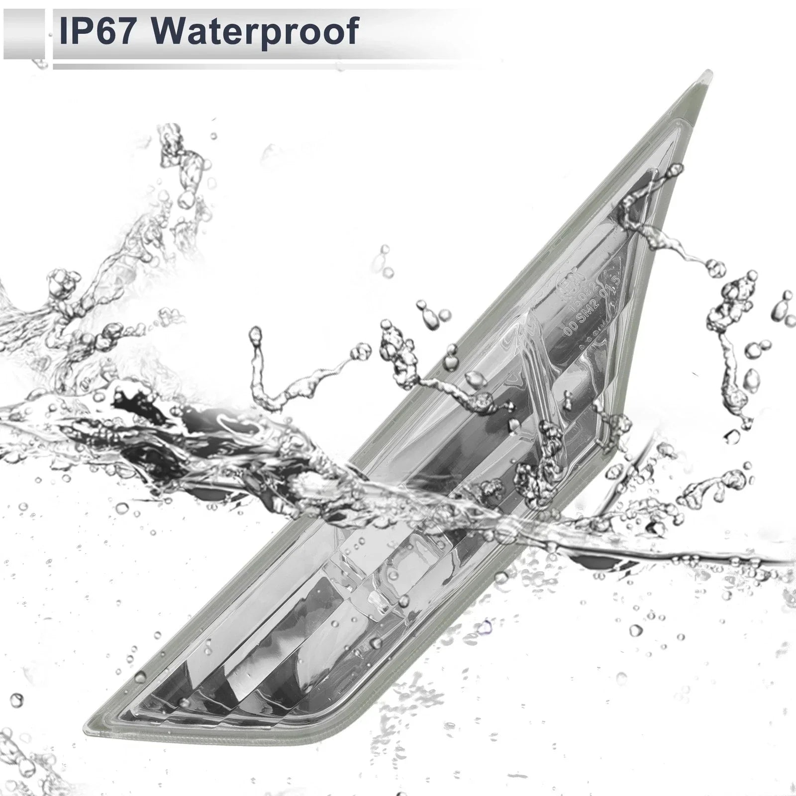 Left Side Marker Light Cover for Honda Civic (2016-2021) - 1 x Clear Lens