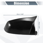 Pair Rearview Mirror Cover Cap Gloss Black for BMW 5 6 7 Series (F01 F02 F03)