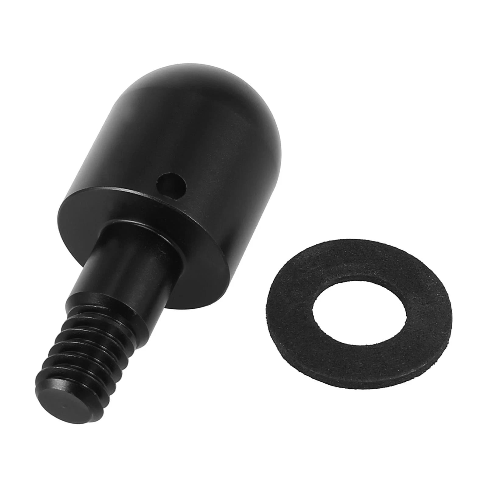 2X Black Rear Bumper Round Guard Protector for Smart Fortwo (2007–2014)