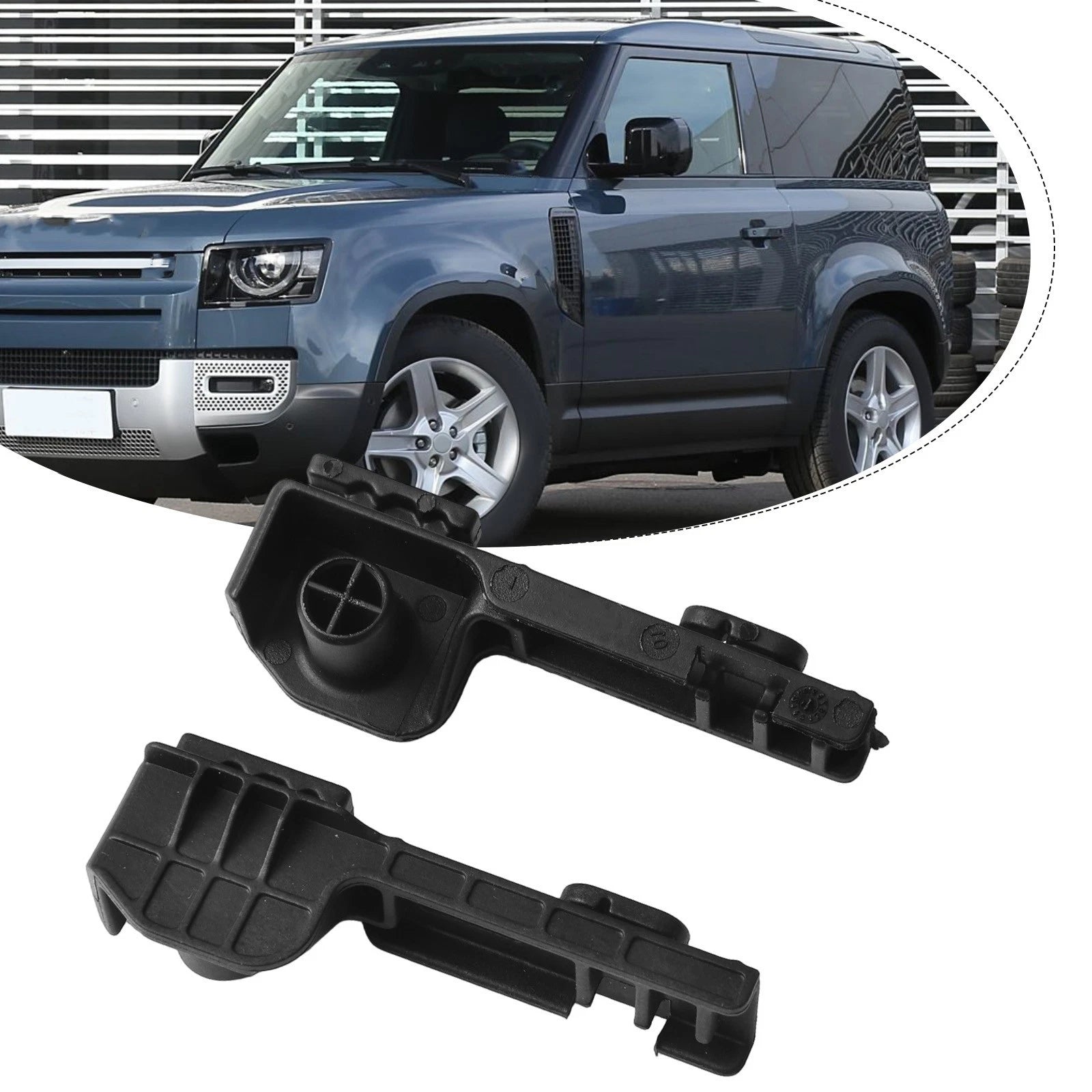 Pair Roof Air Deflector Set LR137034 for Land Rover Defender (2020–Present)