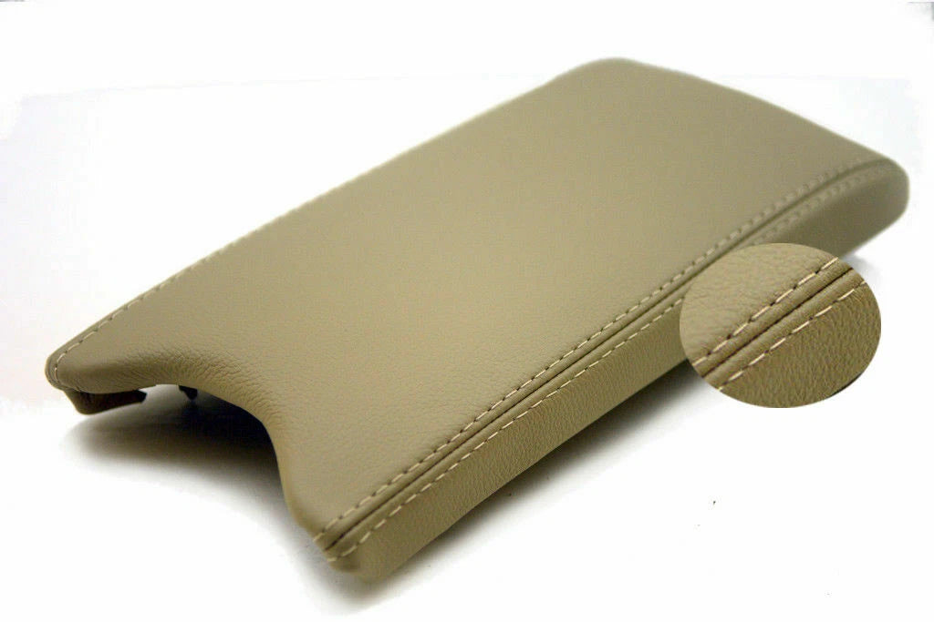 Center Console Armrest for Dodge Avenger (2008–2014) Beige PVC Leather
