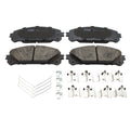 Set of 4 TRW Pro Ceramic Brake Pads for NX200t RX350 RX450h Highlander Sienna