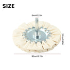 Buffing Wheel 80mm for (3 Inch Cotton Polishing Wheel)
