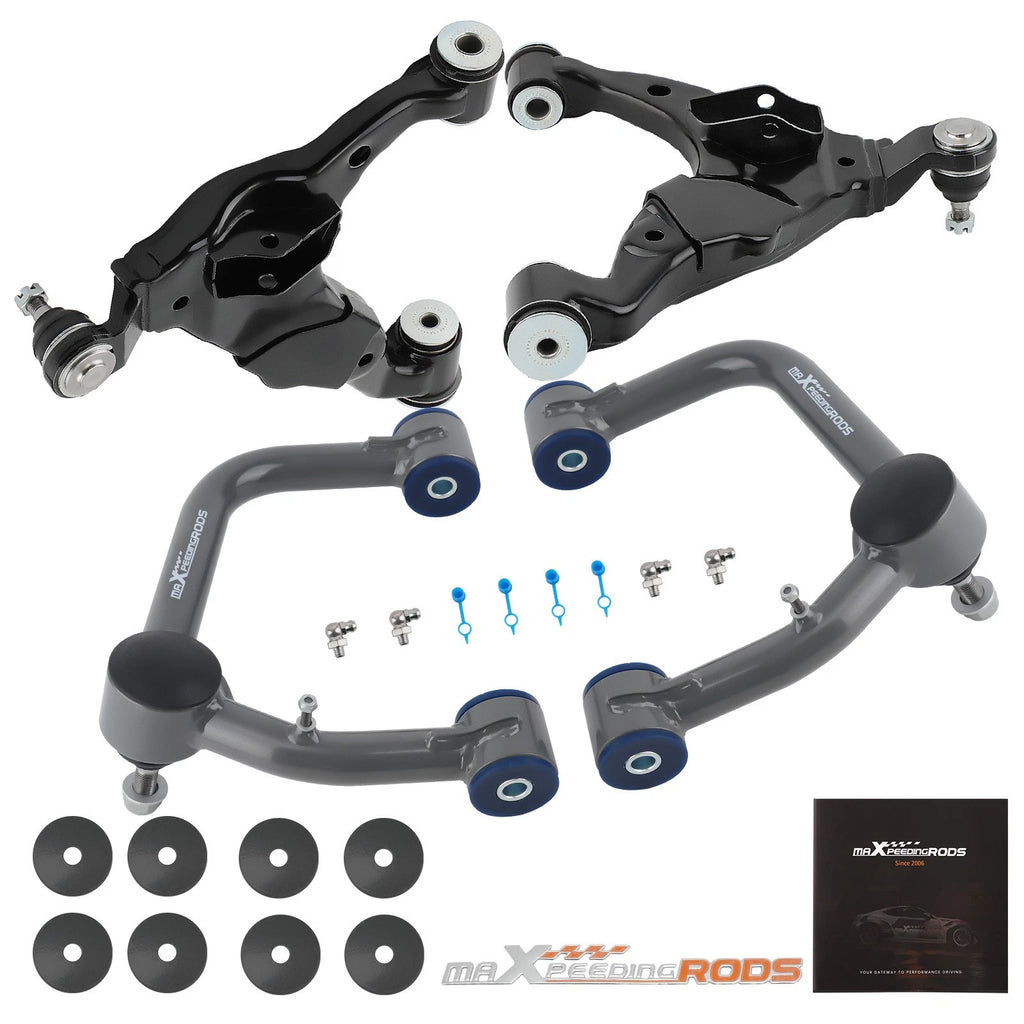 Front Lower Upper Control Arms with Ball Joints for Toyota Tacoma (2005–2015)