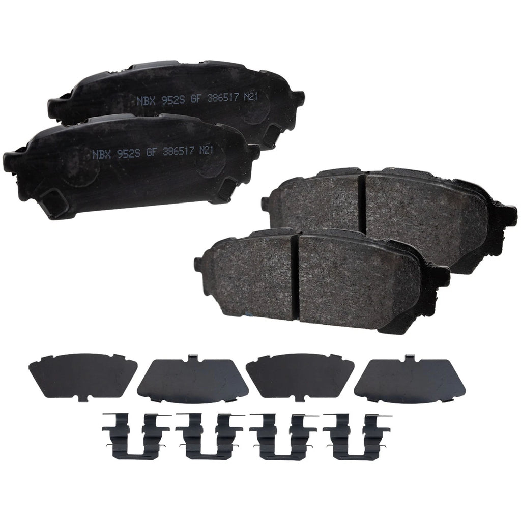 Rear Brake Pad Set for Subaru Forester (2004–2008)