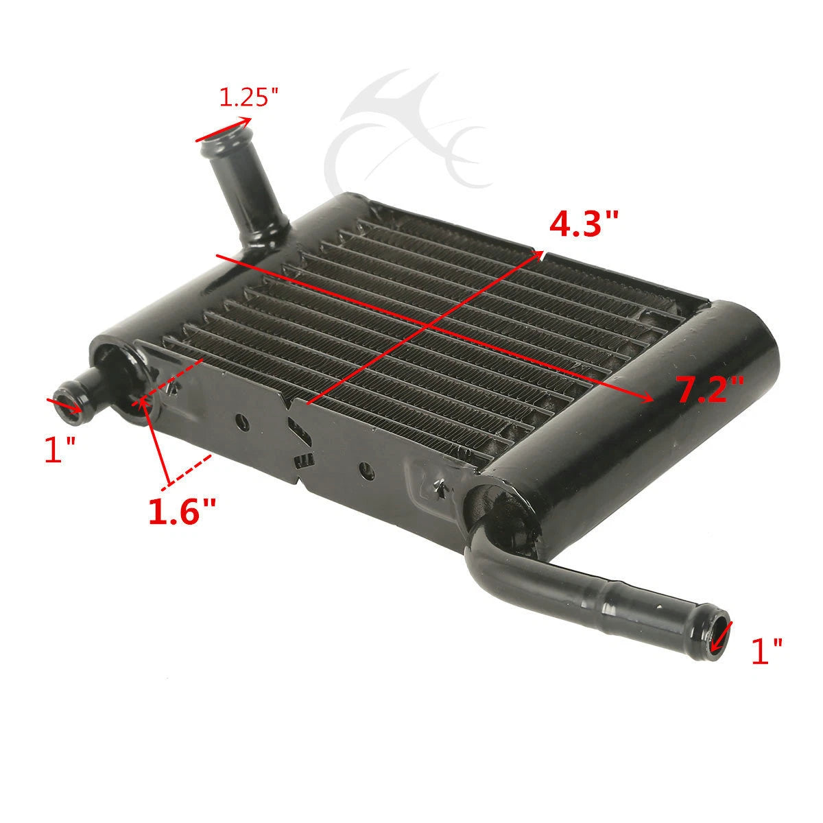 Lower Vented Fairing Radiator Cooler for Harley Touring (2014–2023)