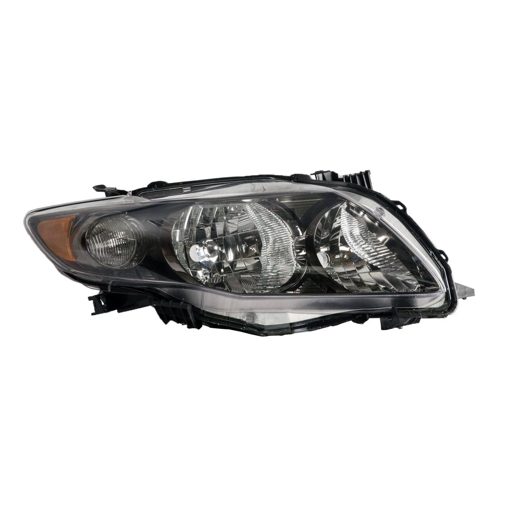 Replacement Passenger Side Headlight Lens Housing for 2009-2010 Toyota Corolla