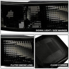 Turn Signal Side Marker Parking Lights for Savana Express 1500/2500/3500 (2003–2022)