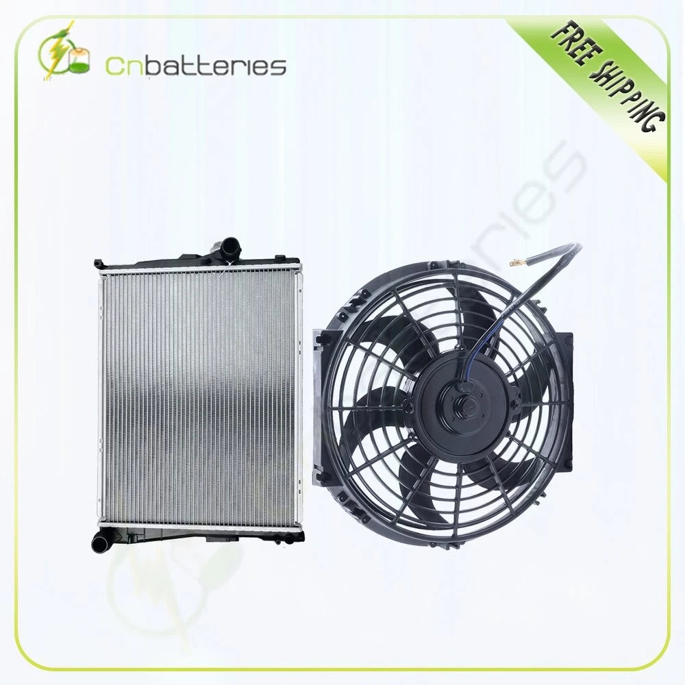 Radiator and Cooling Fan Kit for BMW 323Ci (2000)