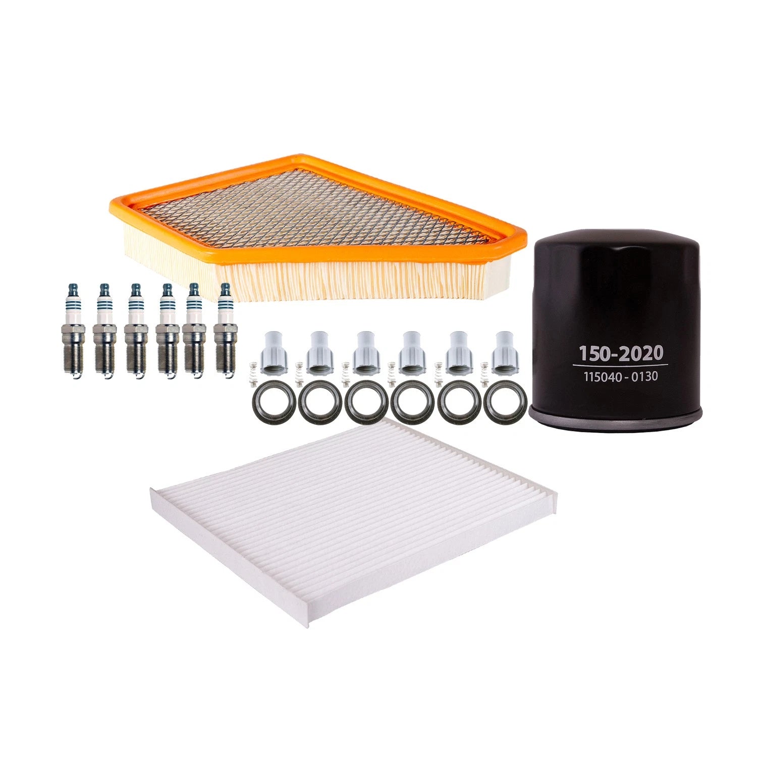 Denso Tune Up Kit 6 Spark Plugs & Boots for Chevrolet Equinox GMC Terrain (2005–2023)