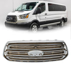 Front Bumper Upper Grille for Ford Transit 150/250/350 (2015–2019) Chrome