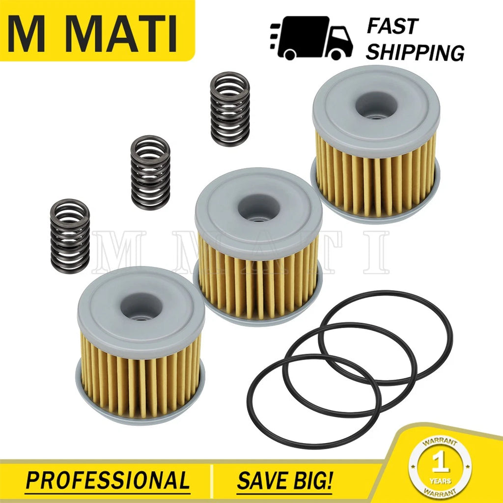 3 Oil Filters w/ O-Ring for Honda TRX450R TRX450ER (2004–2014) 15412-MEN-671