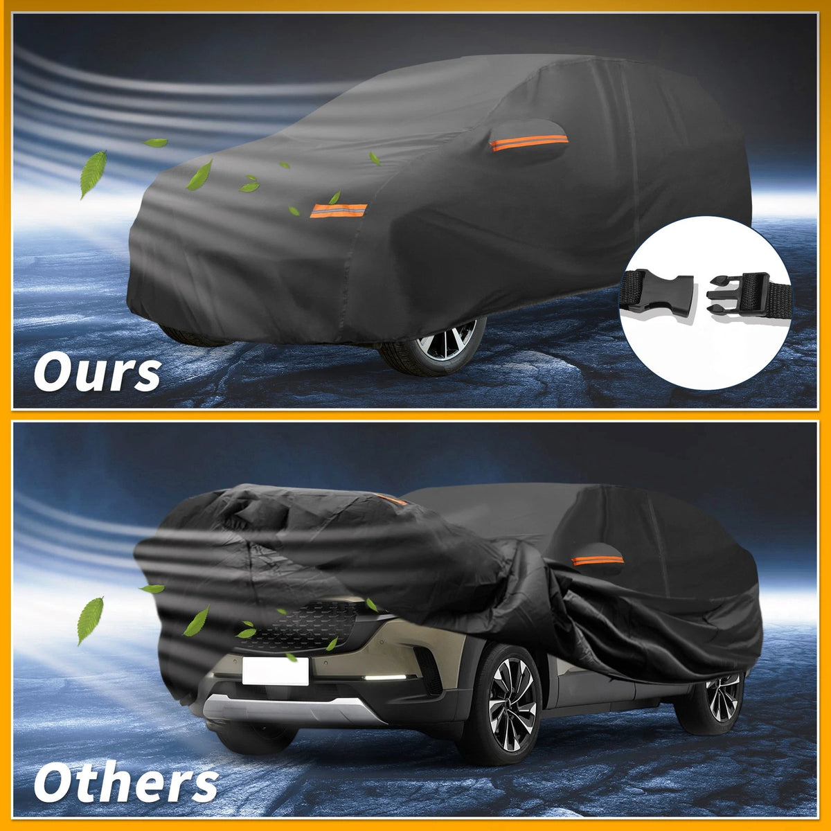 Waterproof Car Cover for Mazda CX-50 (2023–2023) 190T-PU with Zipper