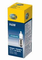 Set of 10 Hella Multi Purpose Halogen Light Bulbs BAX9s (12V-6W) H6W